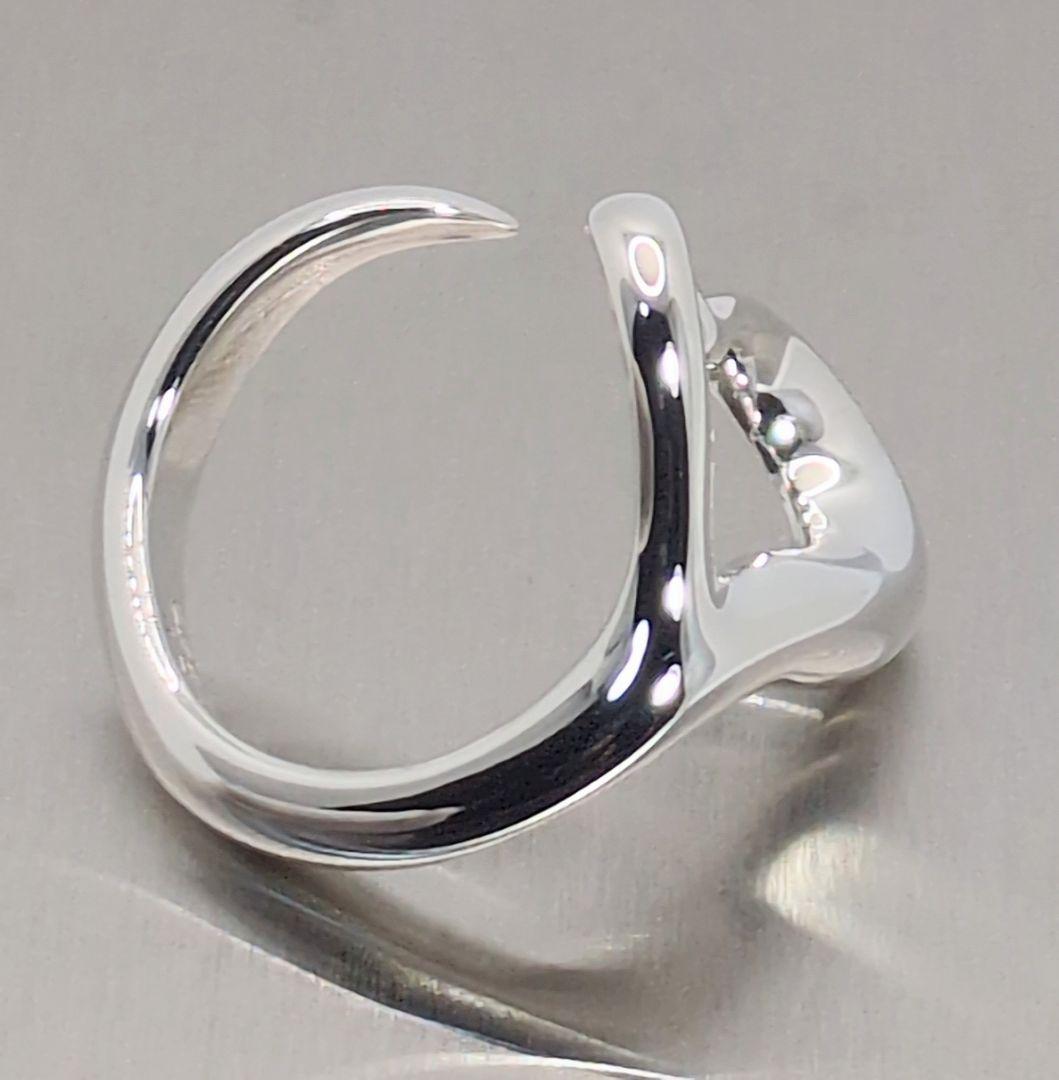 TIFFANY＆Co.　ティファニー　指輪　リング　オープンハート　9号1A