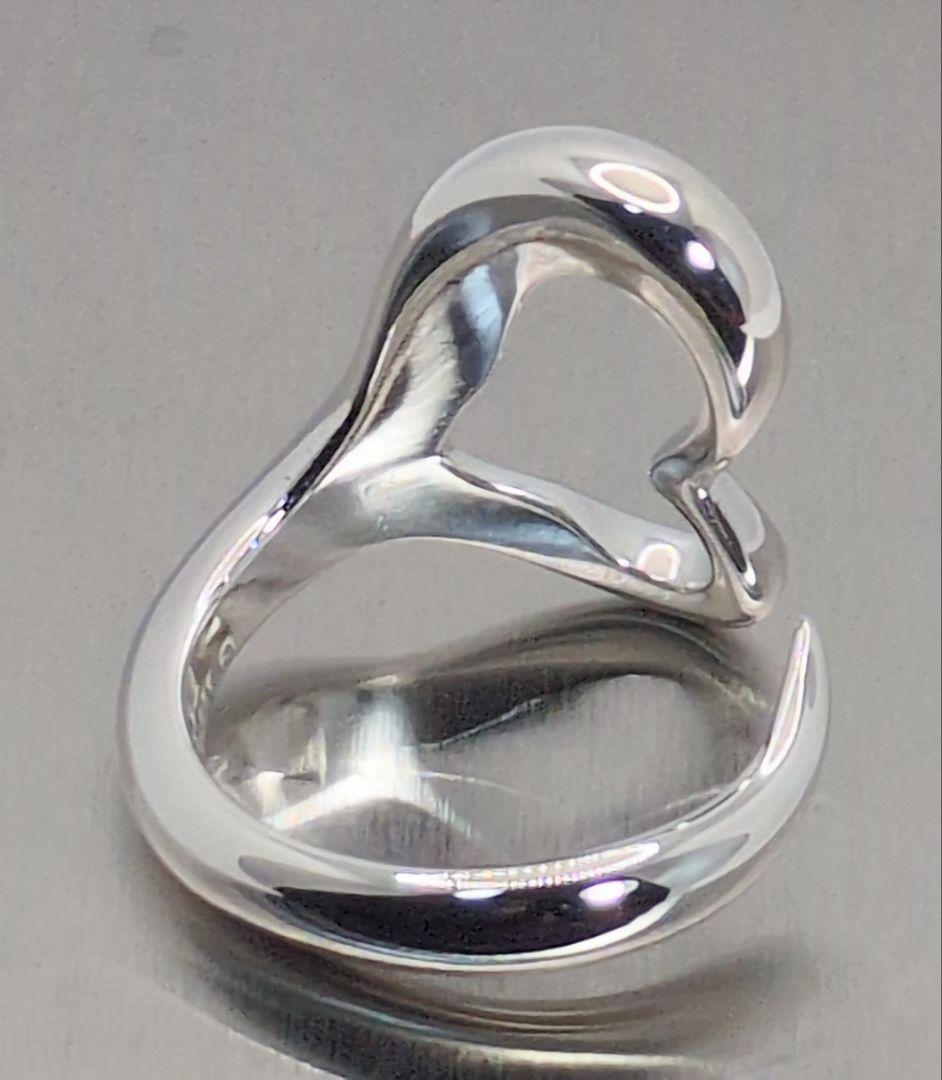 TIFFANY＆Co.　ティファニー　指輪　リング　オープンハート　9号1A
