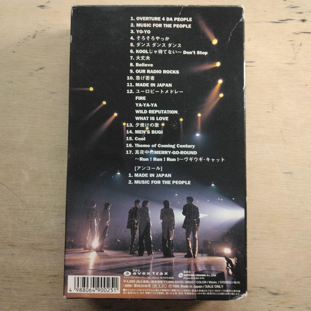 V6　LIVE FOR THE PEOPLE　VHS
