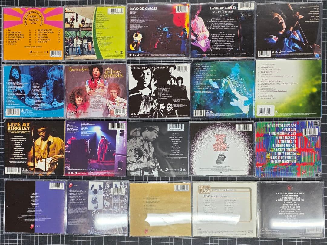 Jimi Hendrix / The Rolling Stones ロック CD