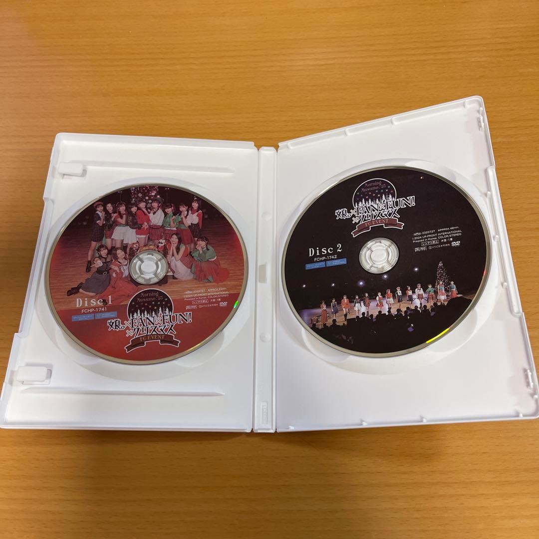 DVD モーニング娘。‘23 娘。×FAN ×FUN！×クリスマス