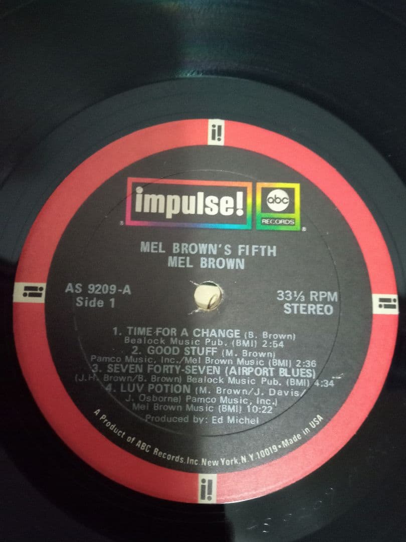 Mel Brown　レアグルーヴ　ブルース　JAZZ FUNK サンプリング