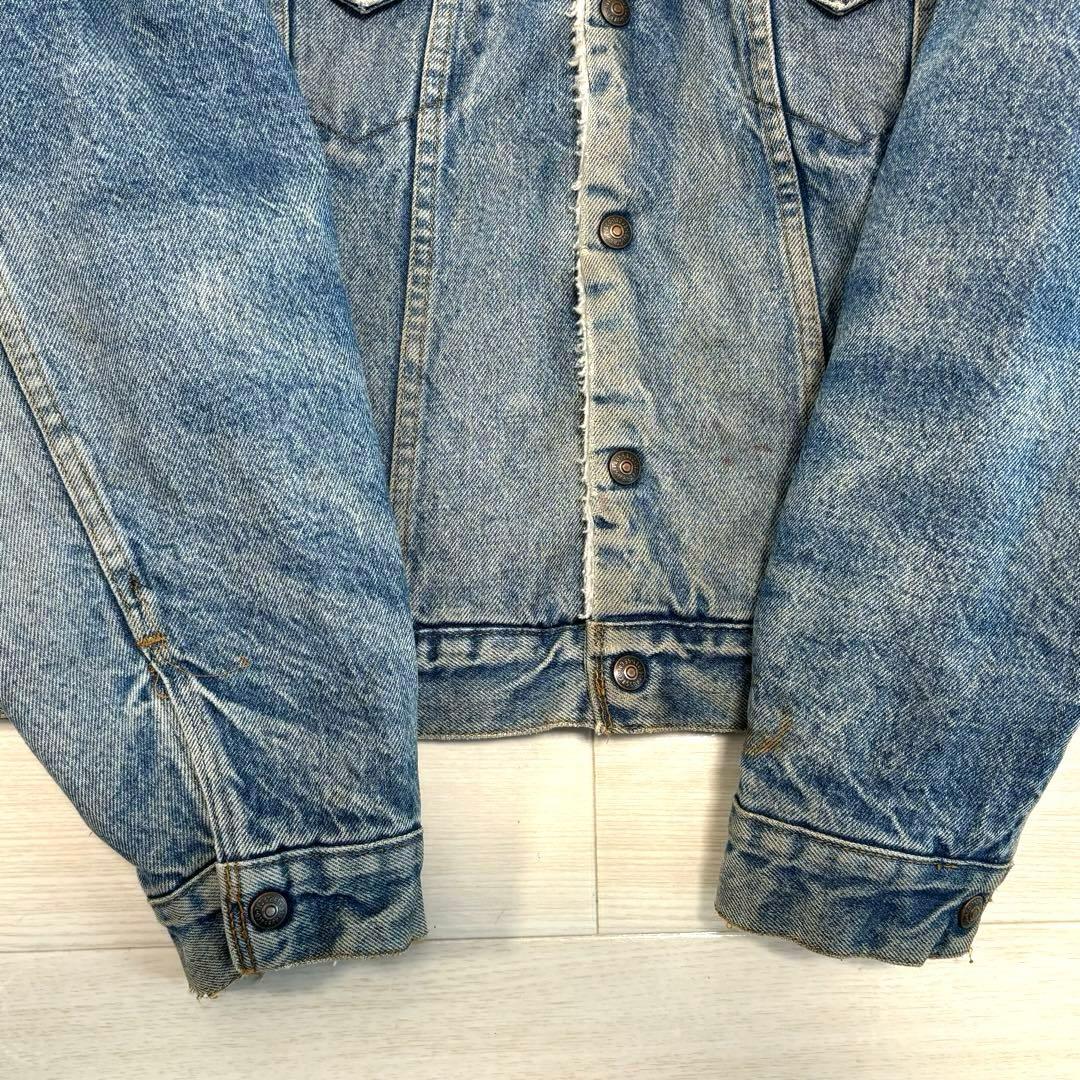 80s USA製 Levi's デニムジャケット ボア 70608 雰囲気