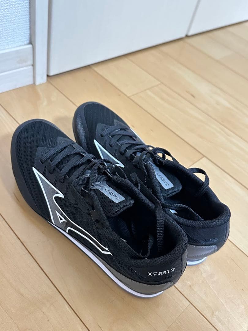 Mizuno X FIRST 2 ブラック スパイクシューズ