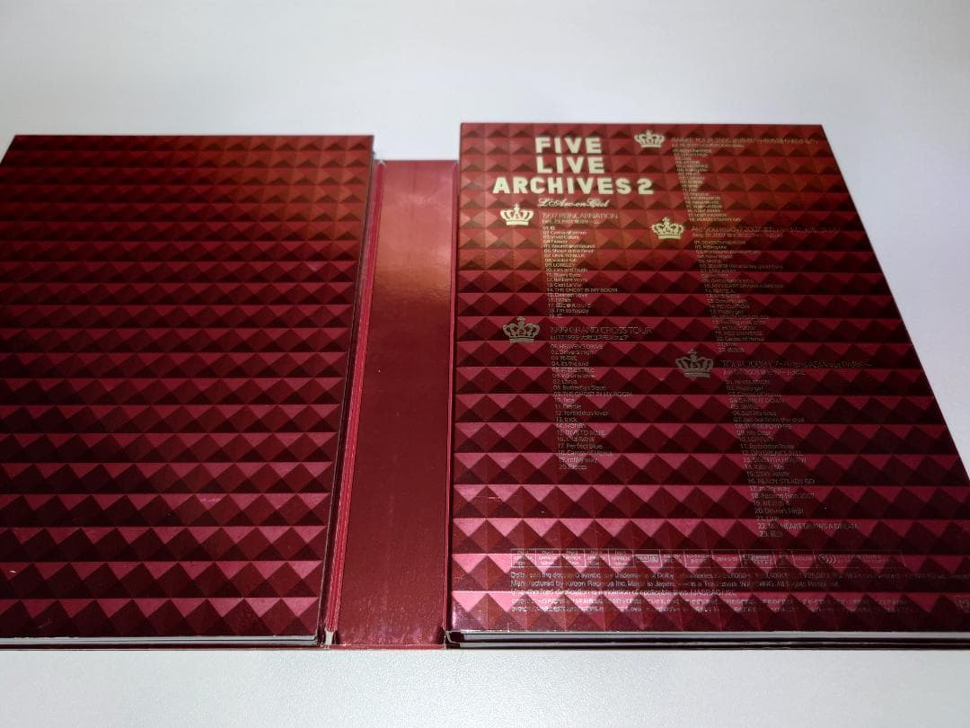 L'Arc～en～Ciel/FIVE LIVE ARCHIVES 2〈完全生産…