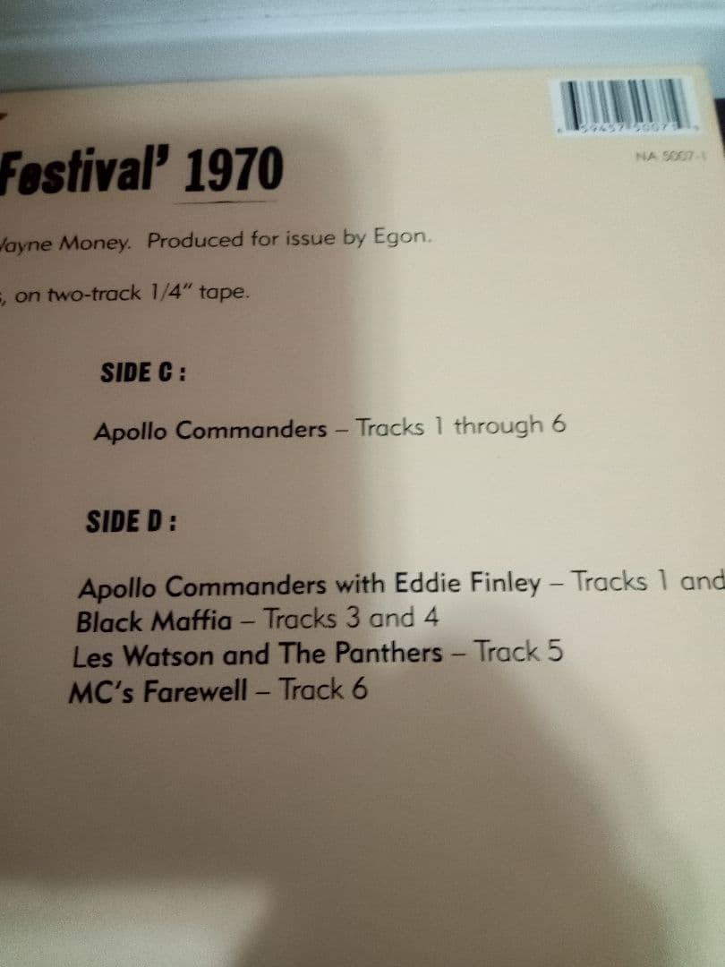 South Dallas Funk Festival　レアグルーヴ　Egon