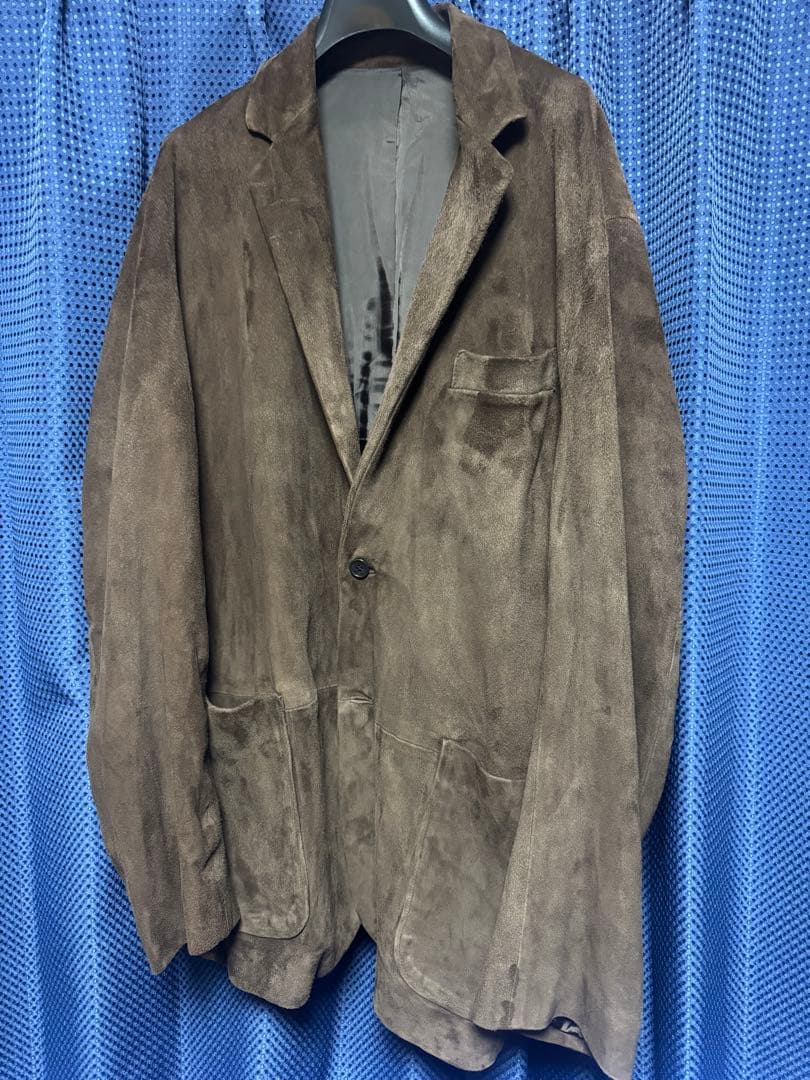 カニLIDNM　Goat Suede Tailored Jacket