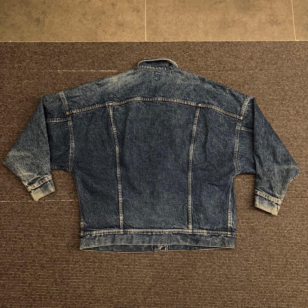 マ*サ様 【激レア】80s USA製 Lee ケミカルウォッシュ デニムJKT
