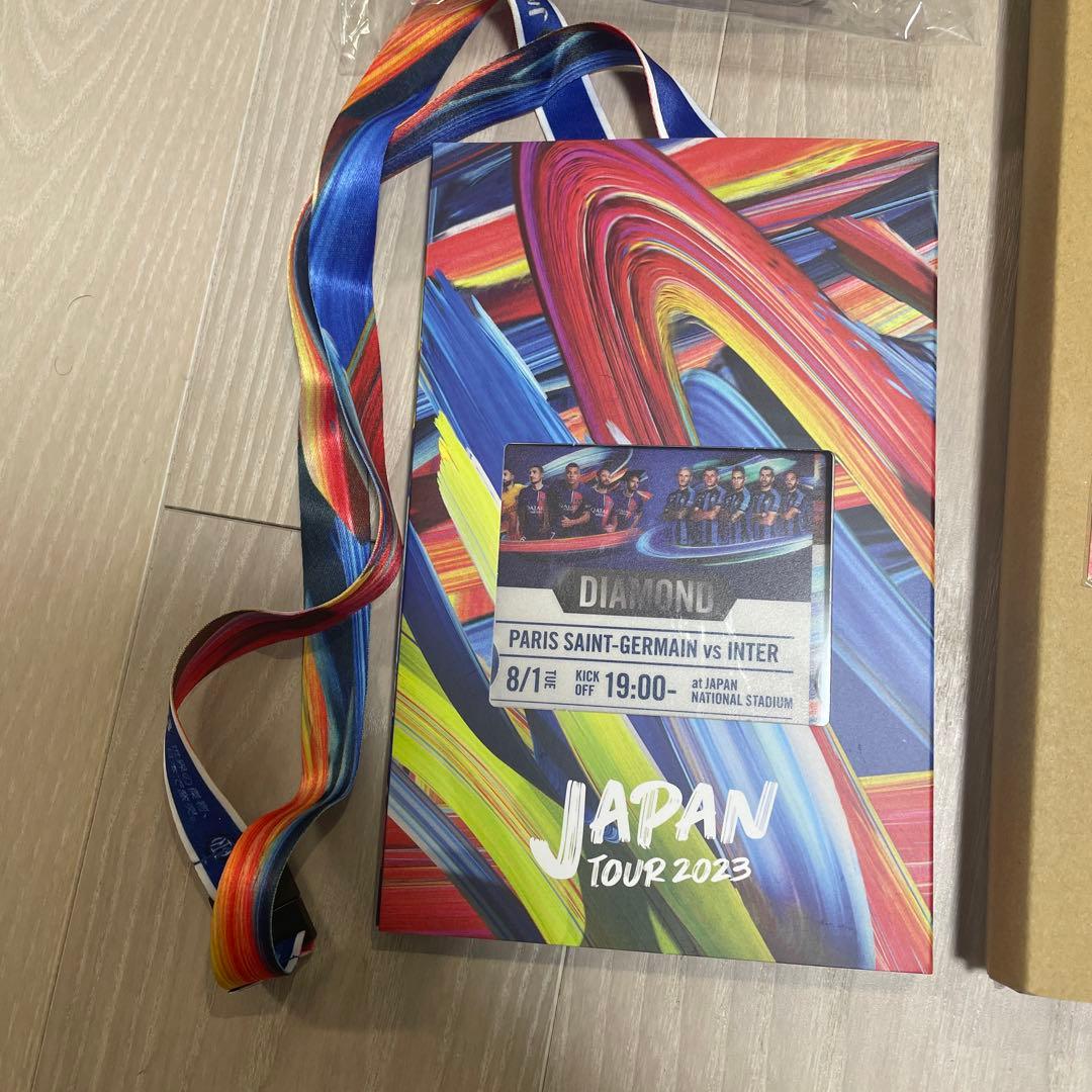 JAPAN TOUR 2023 PSGvsインテル VIP席記念品9点