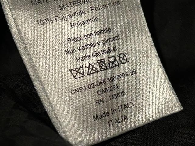 ♪送料無料★DIOR × sacai★名作コラボ★帽子★バケットハット★黒★M♪