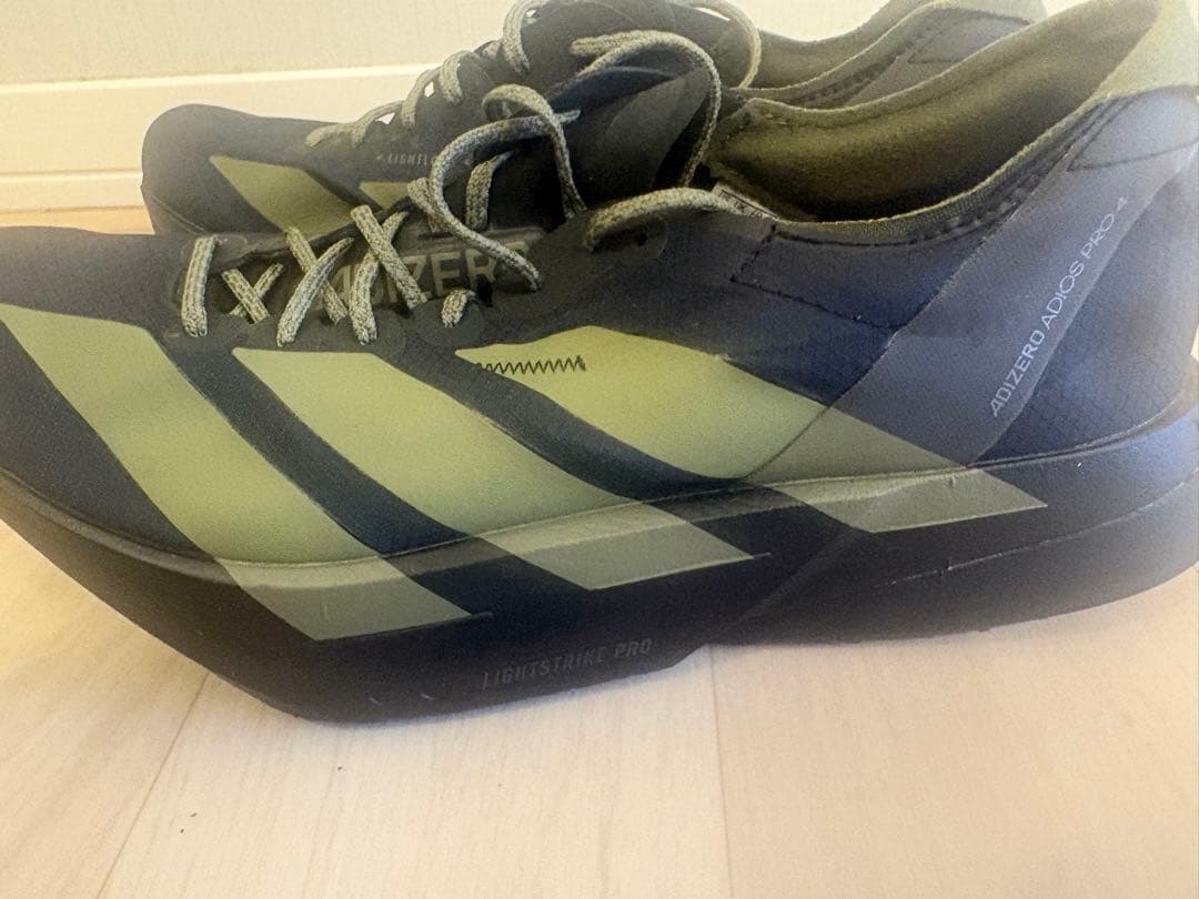 【1度のみ使用】アディオスプロ4/ADIZERO ADIOS PRO4 27.0