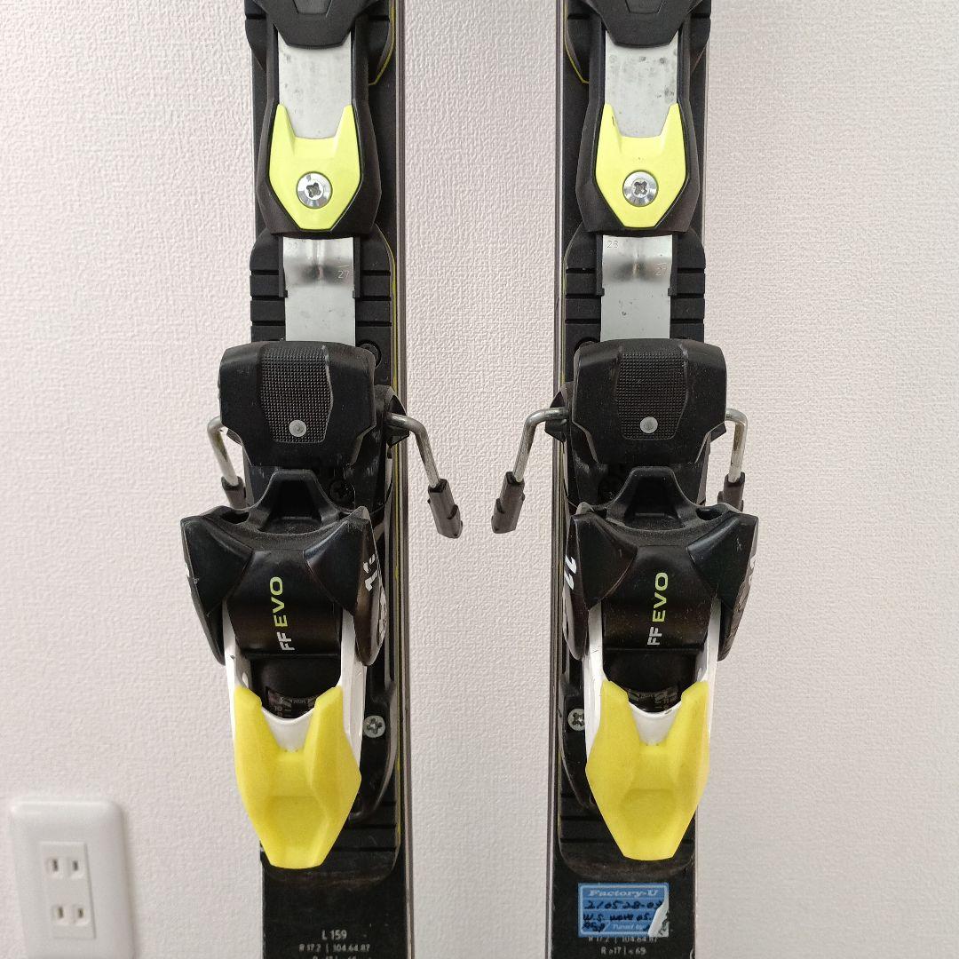 HEAD GSスキー板　159cm ビンディングつき