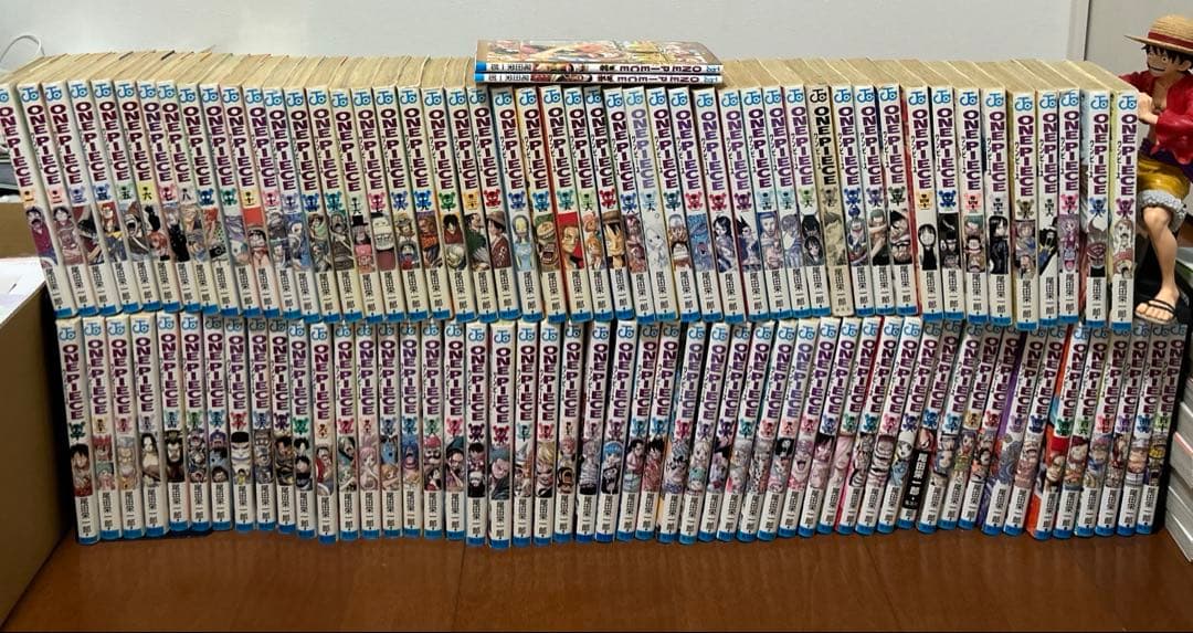 ワンピース　1〜92巻　103〜110巻　巻零　巻千Z ルフィフィギュア