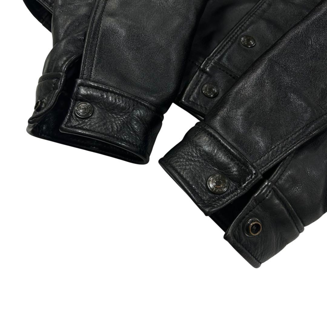 美品/希少 USA製 Schott 620US 3rdタイプ レザージャケット