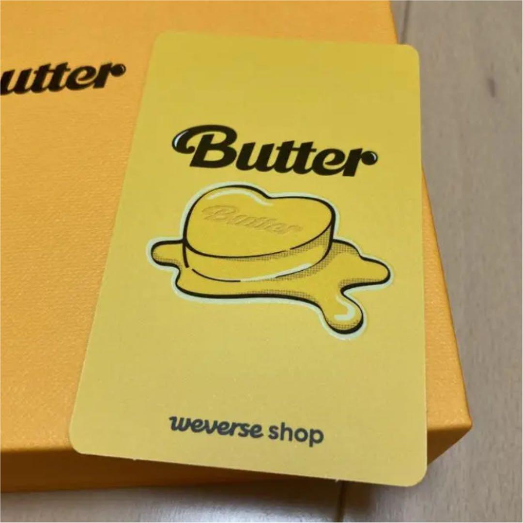 BTS butter バター　weverse 特典　グク  フィルム　トレカ