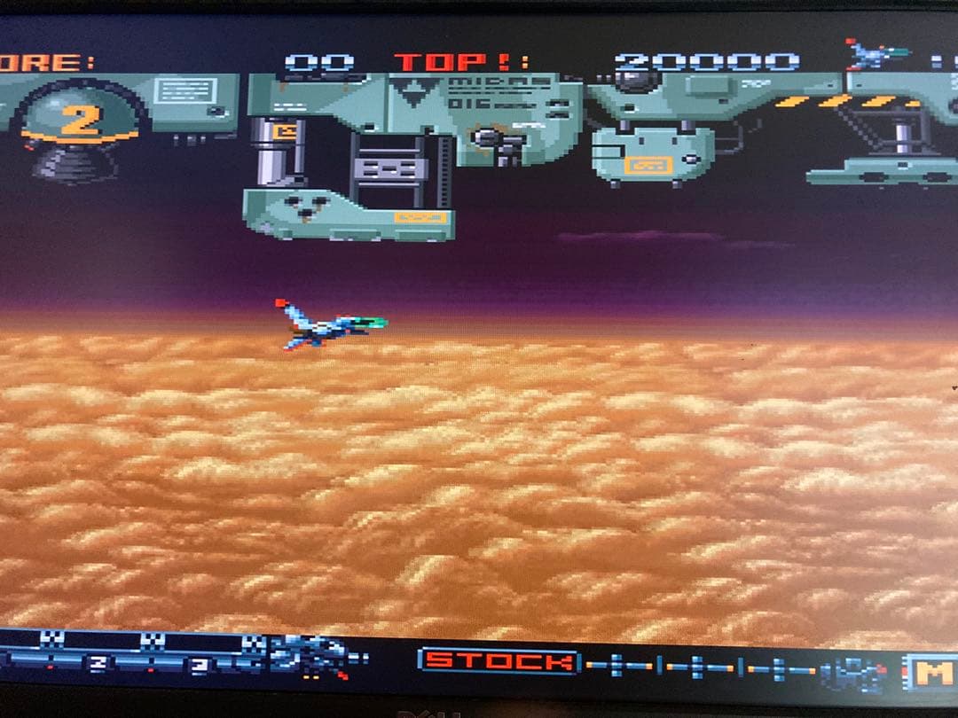 ファランクスfor x68000 シューティング　zoom