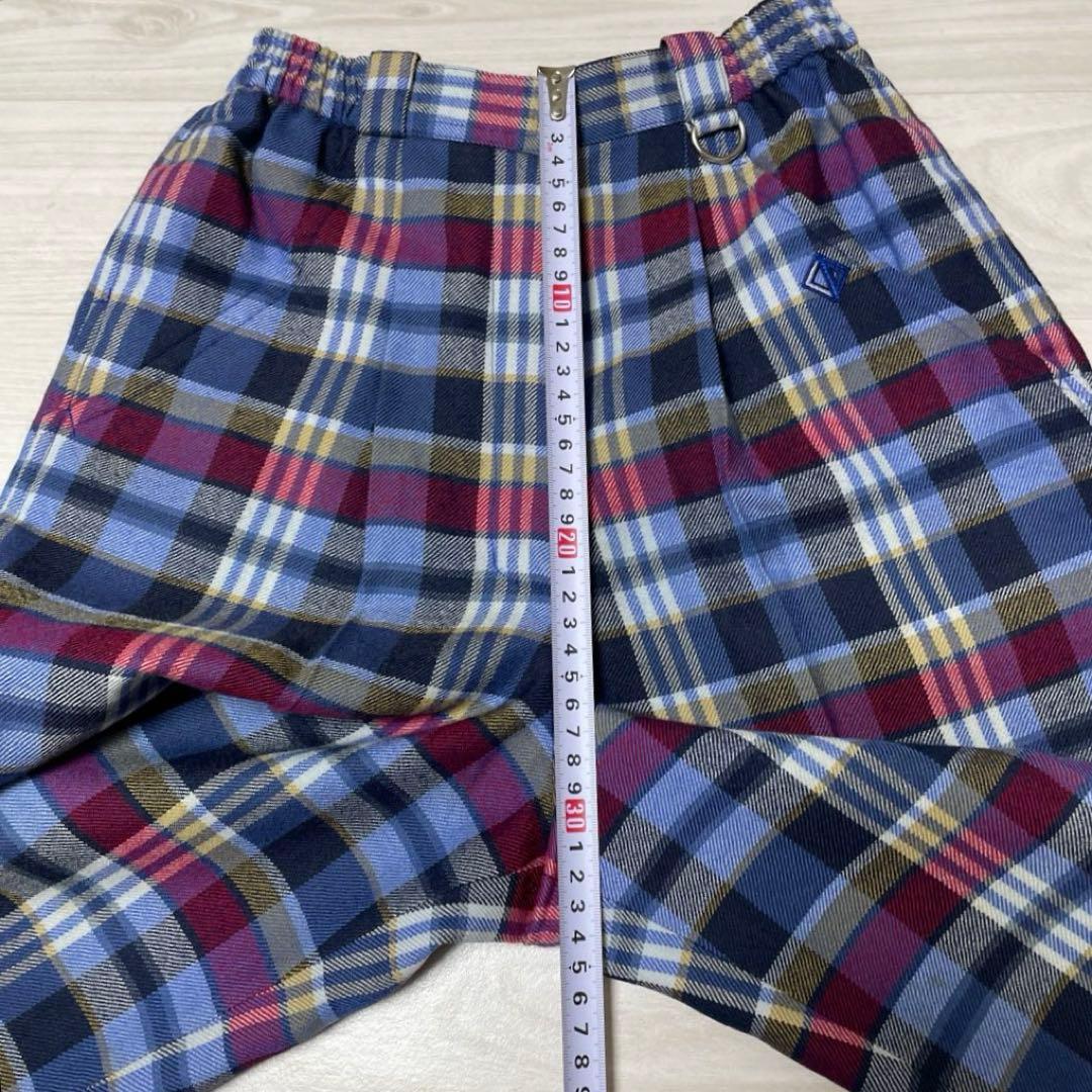Christian Dior クリスチャンディオール チェック ウールパンツ S