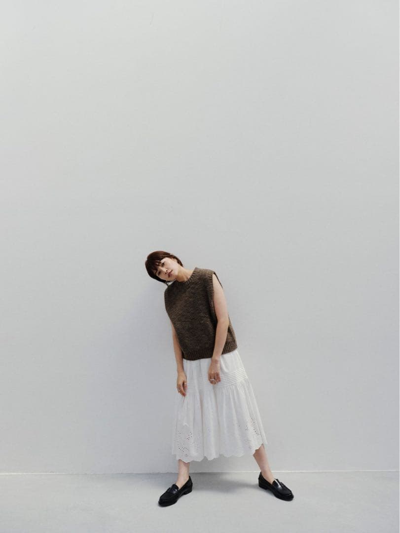 Spick&Span K.Ayami*Sヴィンテージライクニットベスト