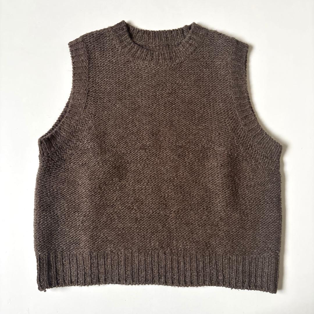 Spick&Span K.Ayami*Sヴィンテージライクニットベスト