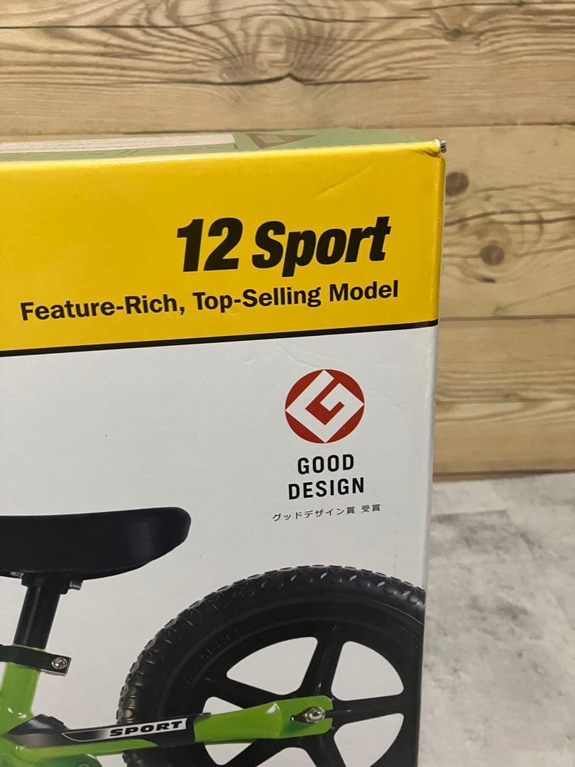 ストライダん　STRIDER 12 Sport グリーン　12インチ キックバイ
