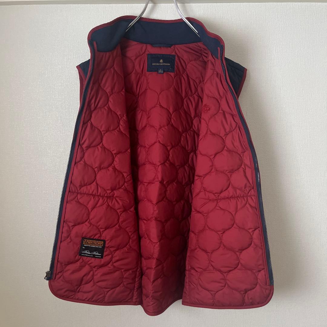 Brooks Brothers Thermore キルティングベスト 刺繍