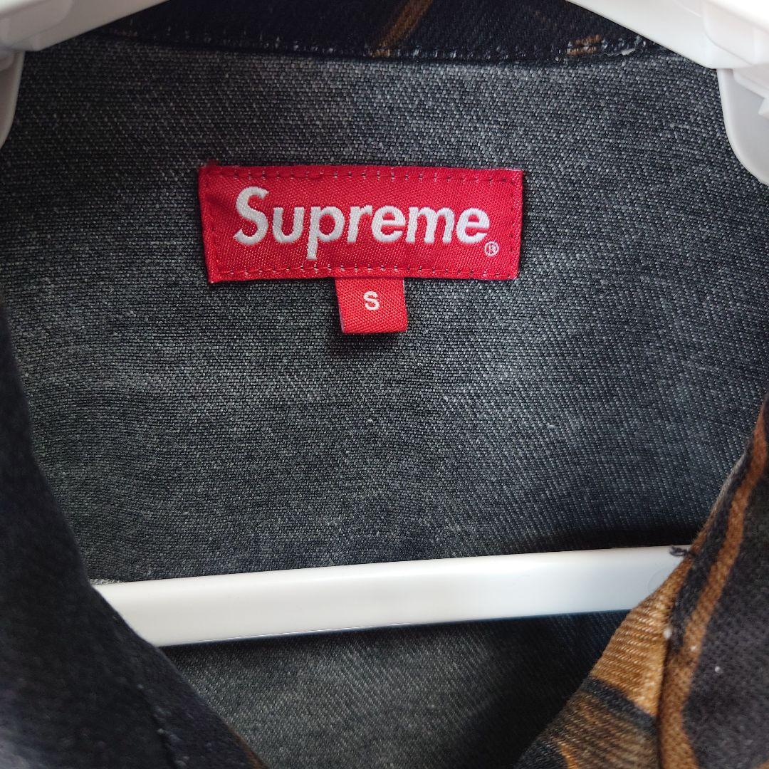 希少 美品 Supreme 20SS Waves Work Jacket