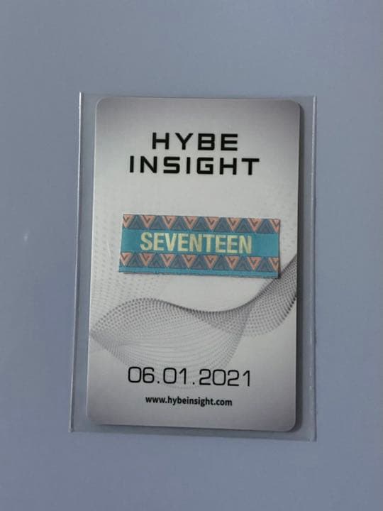 hybe insight 入場チケット SEVENTEEN❤︎ジョンハン