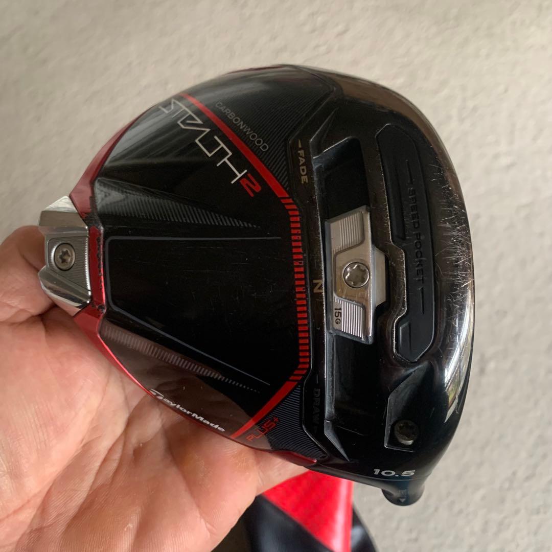 ステルス2 プラス 10.5° ドライバー ヘッド TMCヘッドカバー付き