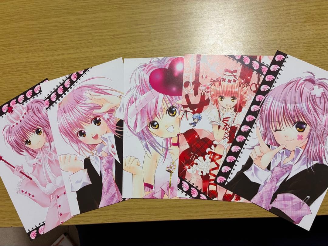 しゅごキャラ！特装版 1〜7巻（5、6、7巻は初版）イラストカード付き