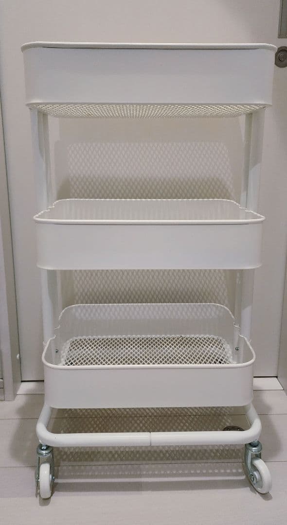 IKEA イケア RÅSKOG ロースコグ 旧型 ホワイト