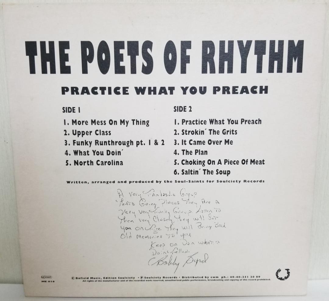 洋楽 The Poets Of Rhythm