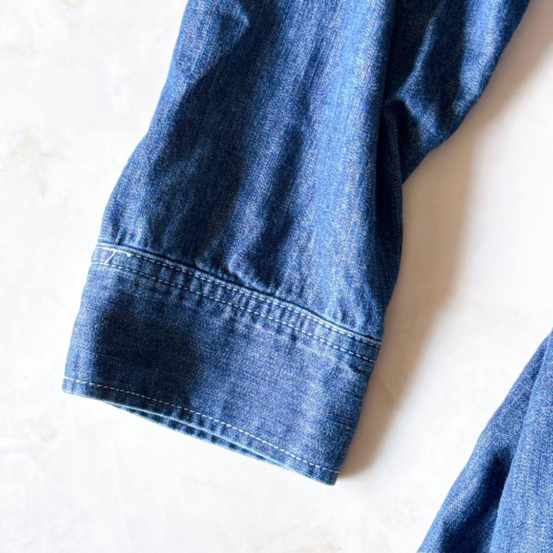【極美品★】GRACE CONTINENTAL デニムシャツワンピース