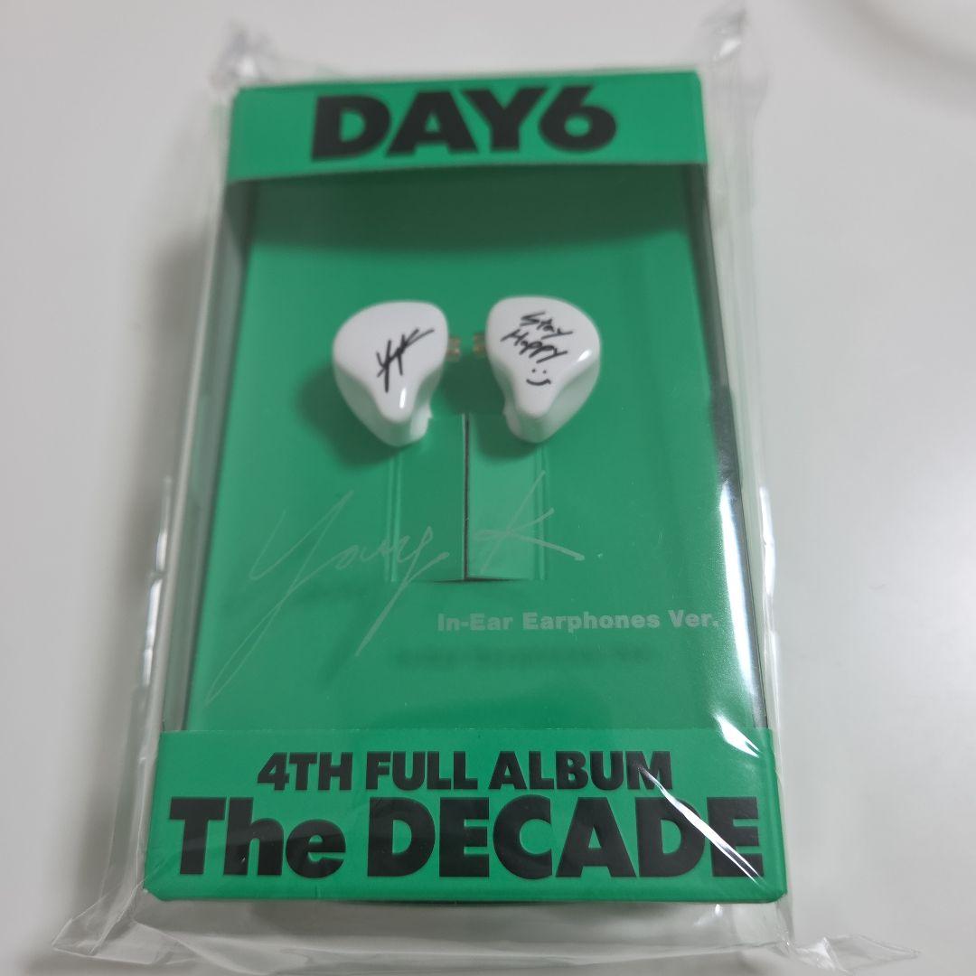 トレカ付き DAY6 The DECADE イヤホン YoungK