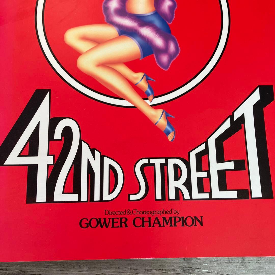 3F 【希少】ミュージカル『42nd Street』パンフレット マクドナルド