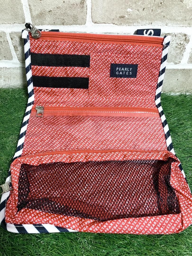 【早い者勝ち❣️】パーリーゲイツ マルチポーチ ゴルフ用品 ニコちゃん