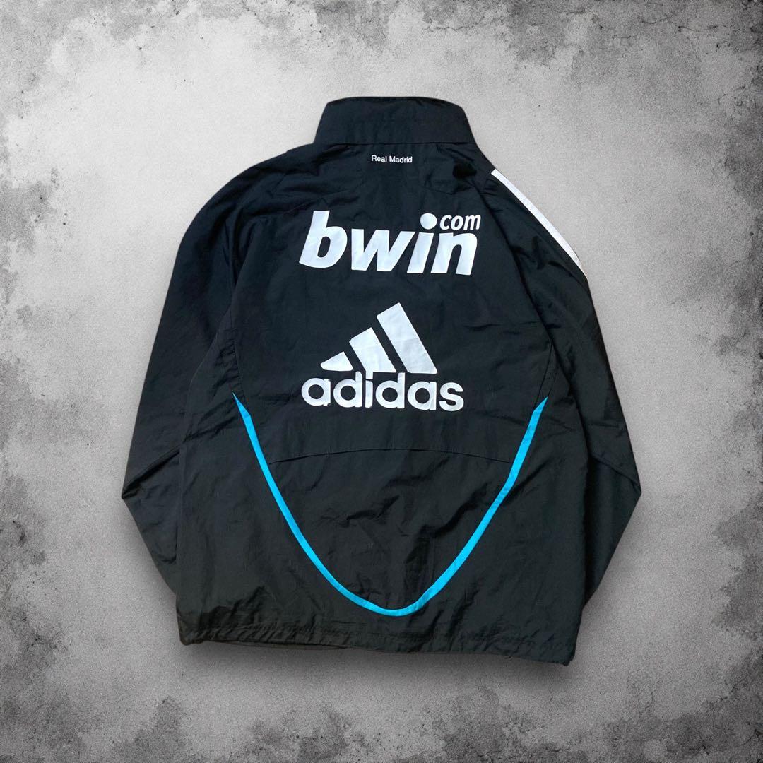 00s adidas レアルマドリード ナイロンジャケット ユーロサッカー