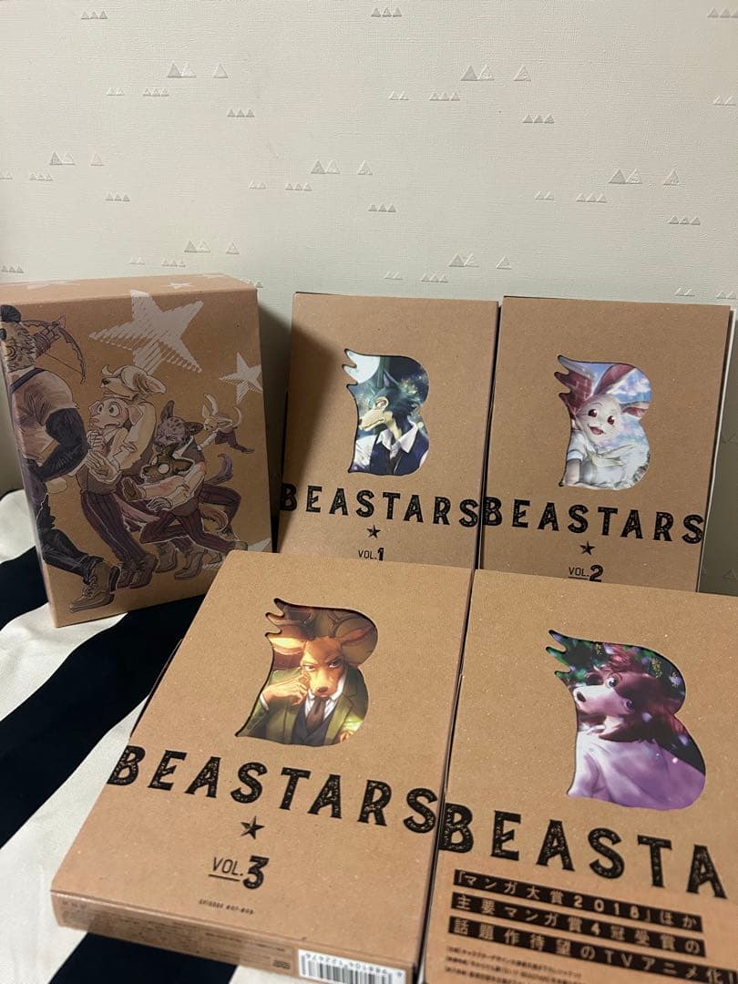 《3月限定》 BEASTARS 1期2期DVD フィギュア　初回限定版セット