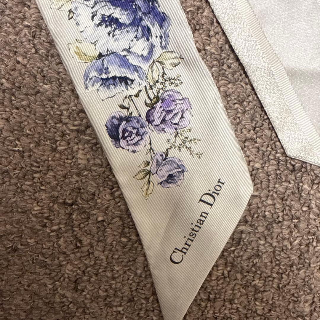 Dior ミッツァ スカーフ　フラワー　花柄