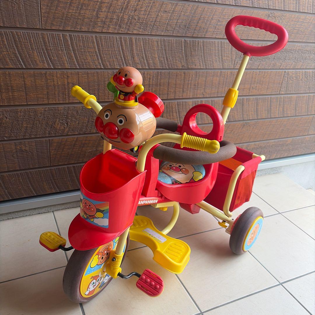 ☆ 三輪車　わくわくアンパンマンごう　ピース 【品番0221】　【部品不足あり】
