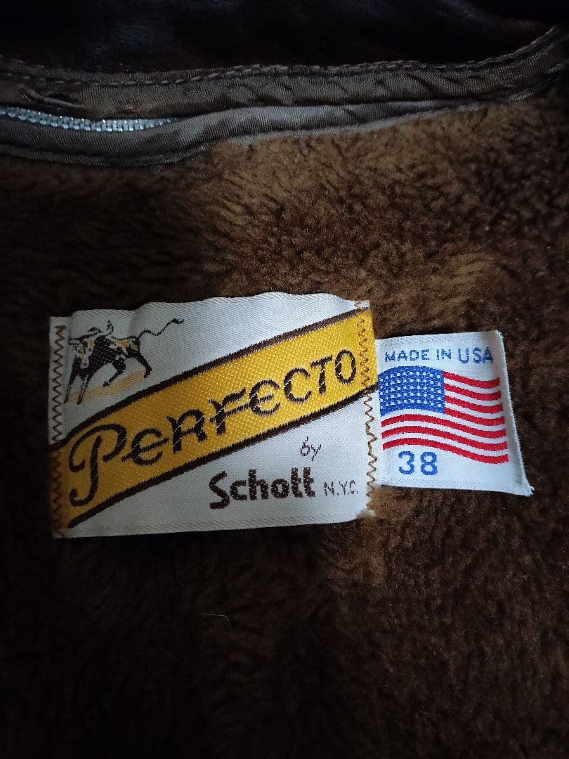 【一点物】 70s USA製 Schott シングルライダース レザージャケット