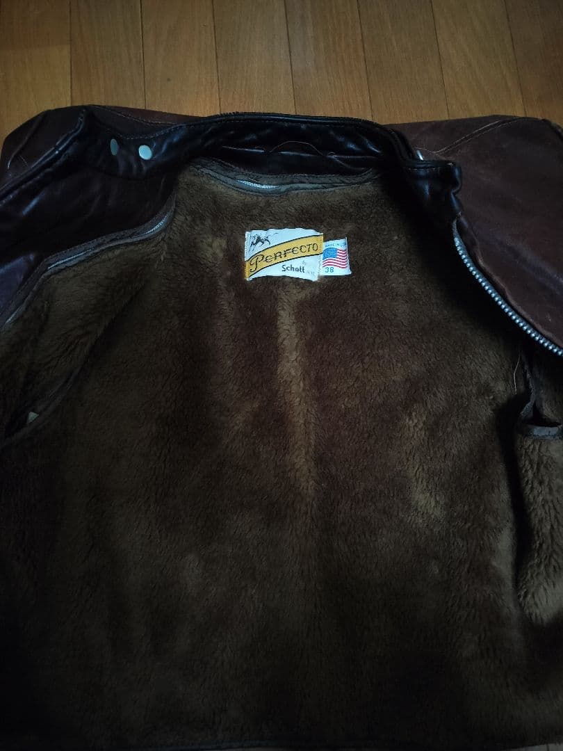 【一点物】 70s USA製 Schott シングルライダース レザージャケット