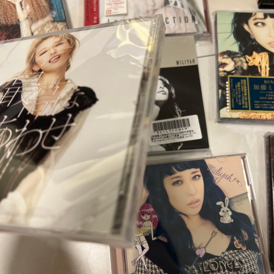 加藤ミリヤ　miliyah 写真集　アルバム　cd ジャケット　シングル