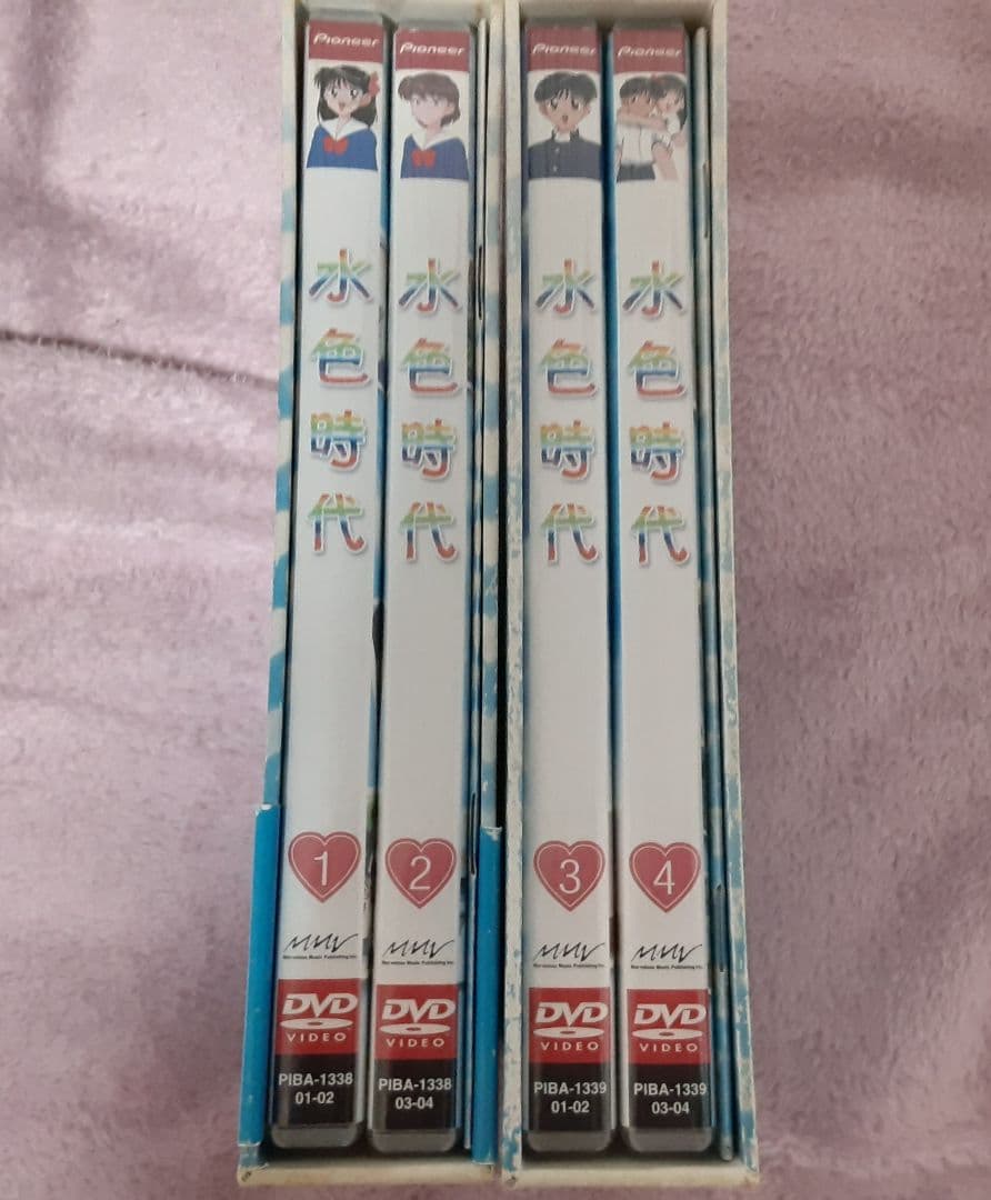 水色時代 DVDBOX 1、2 DVD1~4 Disc4のみ欠品