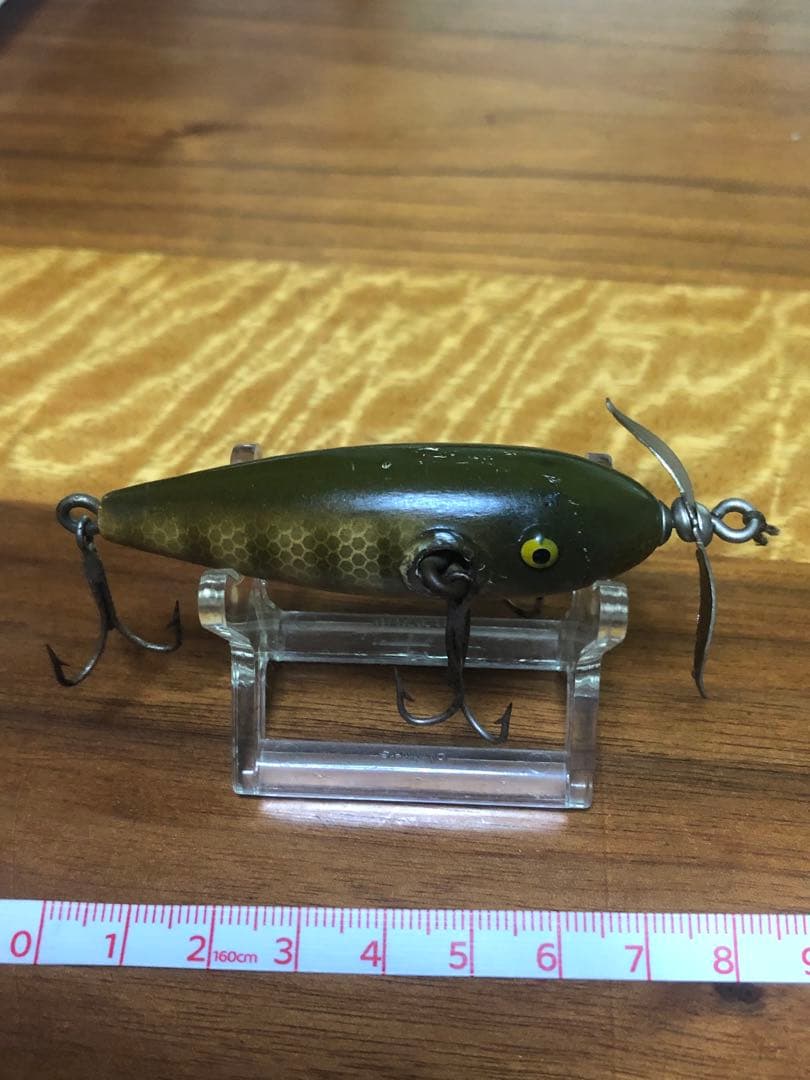 希少 old Heddon 5\8 スイッシャー トップ ルアー 3フック