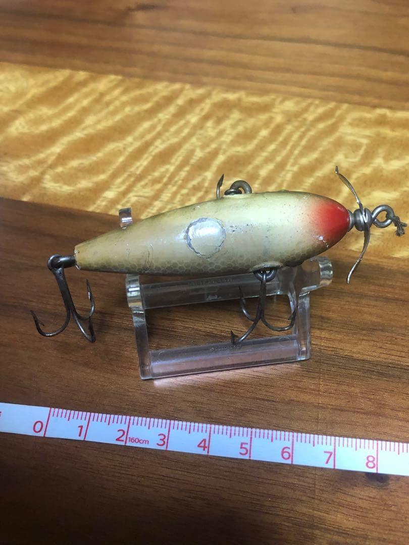 希少 old Heddon 5\8 スイッシャー トップ ルアー 3フック