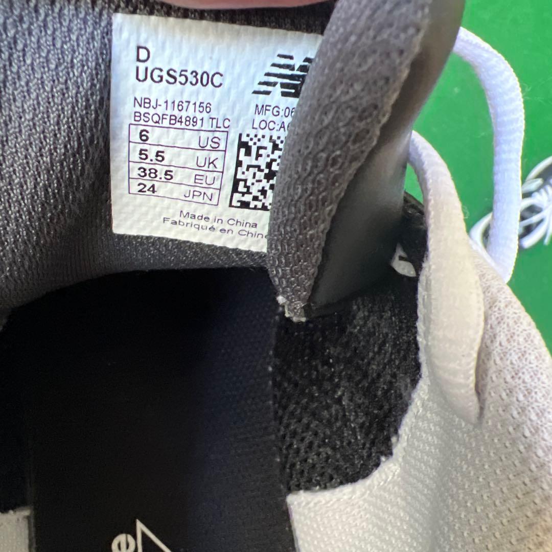 New Balance 990v5 ゴルフシューズ (ブラック/ホワイト)