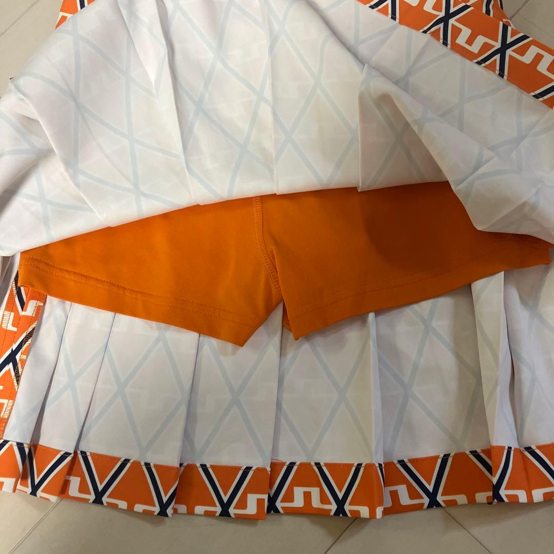 J.LINDEBERG リンドバーグインナーパンツ付き プリーツスカート S