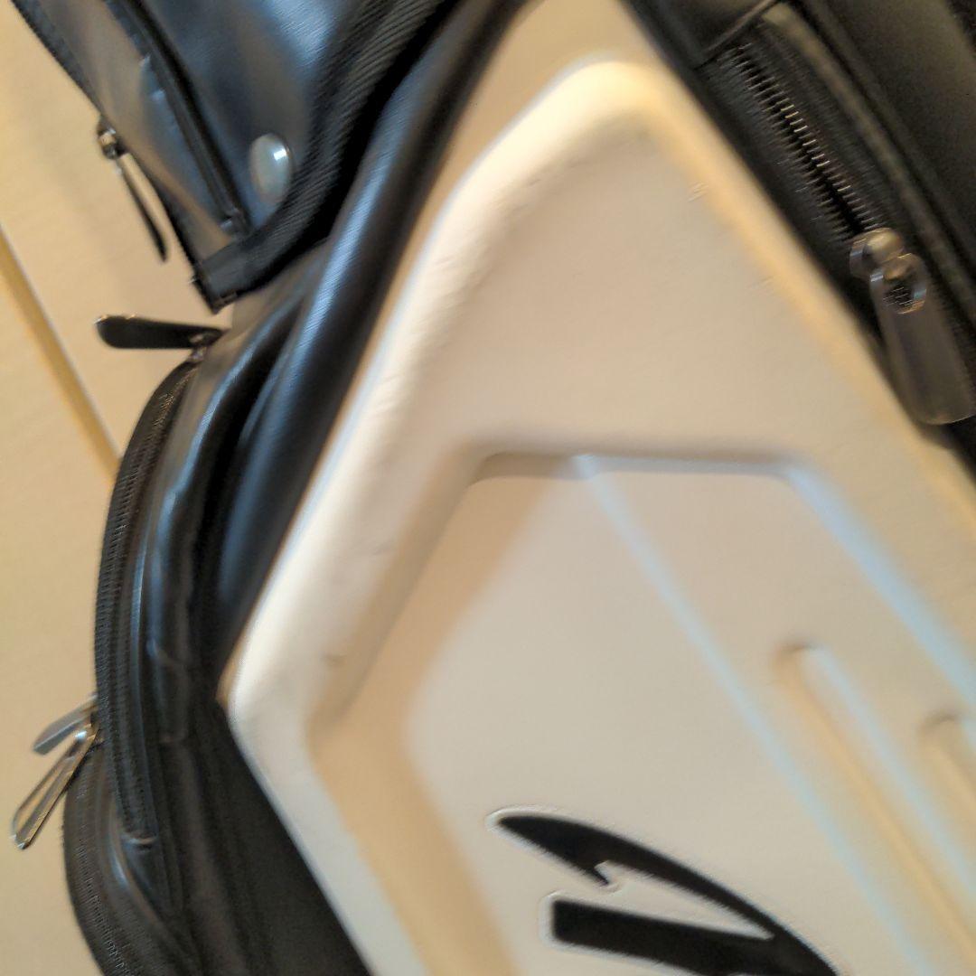 mizuno proミズノプロ　キャディバッグ　ゴルフバック 白 中古品 希少