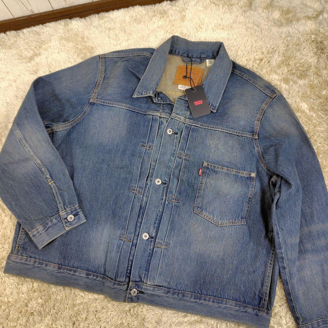 湯*爺様 新品Levi's Premium TYPE1 トラッカージャケット T