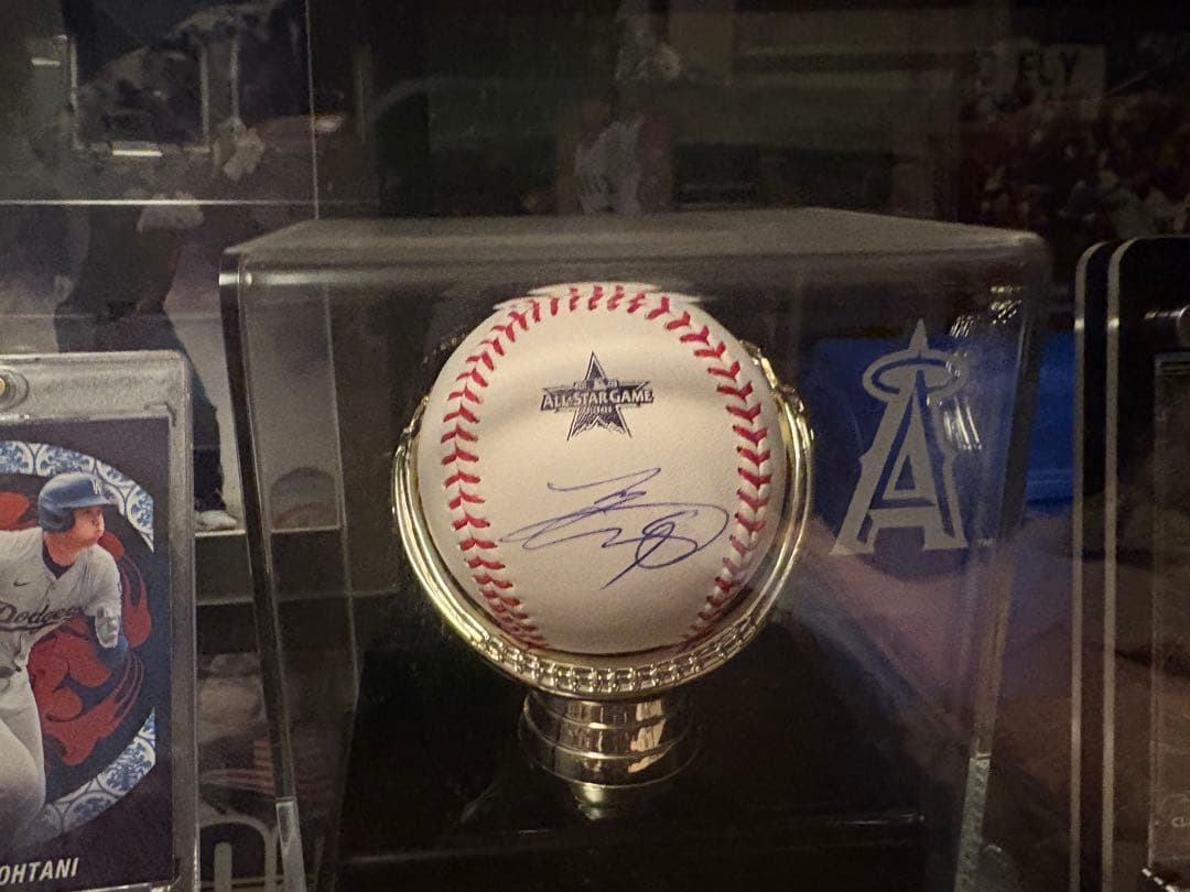 大谷翔平　直筆サインボール　オールスター